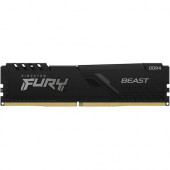 Kingston FURY Beast 8GB DDR4 SDRAM Memory Module - 8 GB (1 x 8GB) - DDR4-3200/PC4-25600 DDR4 SDRAM - 3200 MHz - CL16 - 1.35 V - 288-pin - DIMM - Lifetime Warranty KF432C16BB/8