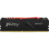 Kingston FURY Beast 16GB DDR4 SDRAM Memory Module - For Motherboard - 16 GB (1 x 16GB) - DDR4-3000/PC4-24000 DDR4 SDRAM - 3000 MHz - CL15 - 1.35 V - 288-pin - DIMM - Lifetime Warranty KF430C15BB1A/16