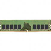 Kingston Server Premier 8GB DDR4 SDRAM Memory Module - For Server, Motherboard - 8 GB - DDR4-3200/PC4-25600 DDR4 SDRAM - 3200 MHz Single-rank Memory - CL22 - 1.20 V - ECC - Unbuffered - 288-pin - DIMM - Lifetime Warranty KSM32ES8/8MR
