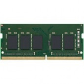 Kingston Server Premier 16GB DDR4 SDRAM Memory Module - For Mobile Workstation - 16 GB - DDR4-3200/PC4-25600 DDR4 SDRAM - 3200 MHz Single-rank Memory - CL22 - 1.20 V - ECC - Unbuffered - 260-pin - SoDIMM - Lifetime Warranty KTD-PN432ES8/16G