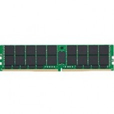 Kingston 128GB DDR4 SDRAM Memory Module - For Server - 128 GB - DDR4-3200/PC4-25600 DDR4 SDRAM - 3200 MHz Quadruple-rank Memory - CL22 - 1.20 V - ECC - 288-pin - LRDIMM - Lifetime Warranty KTL-TS432LQ/128G