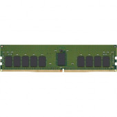 Kingston 16GB DDR4 SDRAM Memory Module - For Server - 16 GB - DDR4-3200/PC4-25600 DDR4 SDRAM - 3200 MHz Dual-rank Memory - ECC - Registered - 288-pin - DIMM - Lifetime Warranty KTL-TS432D8P/16G