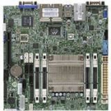 Supermicro A1SAi-2550F Server Motherboard - Intel Chipset - Socket BGA-1283 - Intel Atom C2550 Quad-core (4 Core) 2.40 GHz - Retail Pack - Mini ITX - 64 GB DDR3 SDRAM Maximum RAM - 1.33 GHz Memory Speed Supported - SoDIMM - 4 x Memory Slots - Serial ATA/6