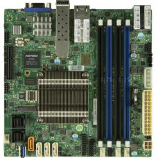 Supermicro A2SDI-H-TP4F Server Motherboard - Intel Chipset - Socket BGA-1310 - Intel Atom C3958 - 256 GB DDR4 SDRAM Maximum RAM - UDIMM, RDIMM, DIMM - 4 x Memory Slots - 4 x SATA Interfaces MBD-A2SDI-H-TP4F-O