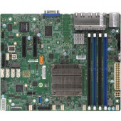 Supermicro A2SDV-8C-LN8F Server Motherboard - Socket BGA-1310 - Intel Atom C3758 - 256 GB DDR4 SDRAM Maximum RAM - DIMM, UDIMM, RDIMM - 4 x Memory Slots - Gigabit Ethernet - 2 x USB 3.0 Port - 8 x RJ-45 - 5 x SATA Interfaces MBD-A2SDV-8C-LN8F-O