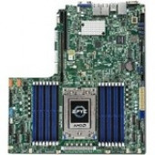 Supermicro H11SSW-NT Server Motherboard - AMD Chipset - Socket SP3 - 2 TB DDR4 SDRAM Maximum RAM - DIMM, RDIMM - 16 x Memory Slots - Gigabit Ethernet - 4 x USB 3.0 Port - 2 x SATA Interfaces MBD-H11SSW-NT-B