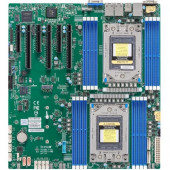 Supermicro H12DSi-N6 Server Motherboard - AMD Chipset - Socket SP3 - Extended ATX - EPYC Processor Supported - 4 TB DDR4 SDRAM Maximum RAM - DIMM - 16 x Memory Slots - Gigabit Ethernet - 10 x SATA Interfaces MBD-H12DSI-N6-B