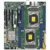 Supermicro X10DAL-i Server Motherboard - Intel Chipset - Socket LGA 2011-v3 - 1 x Retail Pack - ATX - 1 x Processor Support - 1 TB DDR4 SDRAM Maximum RAM - 1.87 GHz, 2.40 GHz, 2.13 GHz, 1.60 GHz Memory Speed Supported - RDIMM, LRDIMM, DIMM - 8 x Memory Sl