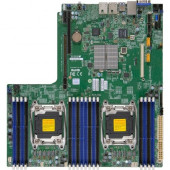 Supermicro X10DDW-i Server Motherboard - Intel Chipset - Socket LGA 2011-v3 - 512 GB DDR4 SDRAM Maximum RAM - 16 x Memory Slots - Gigabit Ethernet - 2 x USB 3.0 Port - 3 x RJ-45 - 10 x SATA Interfaces MBD-X10DDW-I-O