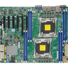 Supermicro X10DRL-i Server Motherboard - Intel Chipset - Socket LGA 2011-v3 - 512 GB DDR4 SDRAM Maximum RAM - 8 x Memory Slots - Gigabit Ethernet - 2 x USB 3.0 Port - 10 x SATA Interfaces MBD-X10DRL-I-B