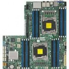 Supermicro X10DRW-N Server Motherboard - Intel Chipset - Socket LGA 2011-v3 - 1 x Retail Pack - Proprietary Form Factor - 2 x Processor Support - 1 TB DDR4 SDRAM Maximum RAM - 2.13 GHz, 1.87 GHz, 1.60 GHz Memory Speed Supported - RDIMM, DIMM, LRDIMM - 16 