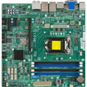 Supermicro X10SLQ Server Motherboard - Intel Chipset - Socket H3 LGA-1150 - 32 GB DDR3 SDRAM Maximum RAM - DDR3-1600/PC3-12800, DDR3-1333/PC3-10600, DDR3-1066/PC3-8500 - DIMM, UDIMM - 4 x Memory Slots - Gigabit Ethernet - 2 x USB 3.0 Port - HDMI - DVI - 2