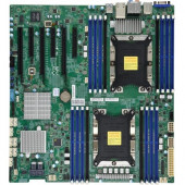 Supermicro X11DAC Workstation Motherboard - Intel Chipset - Socket P LGA-3647 - 2 TB DDR4 SDRAM Maximum RAM - RDIMM, DIMM, LRDIMM - 16 x Memory Slots - Gigabit Ethernet - 4 x USB 3.0 Port - 8 x SATA Interfaces MBD-X11DAC-O