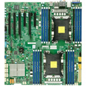 Supermicro X11DAi-N Workstation Motherboard - Intel Chipset - Socket P LGA-3647 - 2 TB DDR4 SDRAM Maximum RAM - RDIMM, DIMM, LRDIMM - 16 x Memory Slots - Gigabit Ethernet - 2 x USB 3.1 Port - 10 x SATA Interfaces MBD-X11DAI-N-O