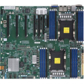 Supermicro X11DPG-QT Server Motherboard - Intel Chipset - Socket P LGA-3647 - 2 TB DDR4 SDRAM Maximum RAM - DIMM, RDIMM, LRDIMM - 16 x Memory Slots - 2 x USB 3.0 Port - 10 x SATA Interfaces MBD-X11DPG-QT-B
