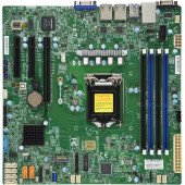 Supermicro X11SCL-F Server Motherboard - Intel Chipset - Socket H4 LGA-1151 - 128 GB DDR4 SDRAM Maximum RAM - UDIMM, DIMM - 4 x Memory Slots - Gigabit Ethernet - 2 x USB 3.1 Port - 2 x RJ-45 - 6 x SATA Interfaces MBD-X11SCL-F-O