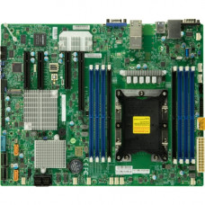 Supermicro X11SPH-NCTF Server Motherboard - Intel Chipset - Socket P LGA-3647 - 1 TB DDR4 SDRAM Maximum RAM - RDIMM, DIMM, LRDIMM - 8 x Memory Slots - 2 x USB 3.0 Port - 10 x SATA Interfaces MBD-X11SPH-NCTF-O