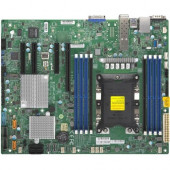 Supermicro X11SPH-NCTPF Server Motherboard - Intel Chipset - Socket P LGA-3647 - 1 TB DDR4 SDRAM Maximum RAM - RDIMM, DIMM, LRDIMM - 8 x Memory Slots - 2 x USB 3.0 Port - 10 x SATA Interfaces MBD-X11SPH-NCTPF-B