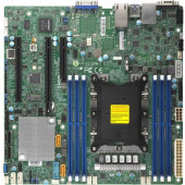 Supermicro X11SPM-F Server Motherboard - Intel Chipset - Socket P LGA-3647 - 768 GB DDR4 SDRAM Maximum RAM - RDIMM, DIMM, LRDIMM - 6 x Memory Slots - Gigabit Ethernet - 2 x USB 3.0 Port - 12 x SATA Interfaces MBD-X11SPM-F-B