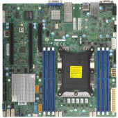 Supermicro X11SPM-TF Server Motherboard - Intel Chipset - Socket P LGA-3647 - 768 GB DDR4 SDRAM Maximum RAM - RDIMM, DIMM, LRDIMM - 6 x Memory Slots - 2 x USB 3.0 Port - 12 x SATA Interfaces - TAA Compliance MBD-X11SPM-TF-B