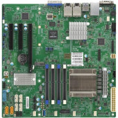 Supermicro X11SSH-GF-1585L Server Motherboard - Intel Chipset - Socket BGA-1440 - Intel Xeon E3-1585L v5 - 64 GB DDR4 SDRAM Maximum RAM - SoDIMM - 4 x Memory Slots - Gigabit Ethernet - 2 x USB 3.0 Port - 6 x SATA Interfaces MBD-X11SSH-GF-1585L-O
