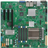 Supermicro X11SSH-GTF-1585L Server Motherboard - Intel Chipset - Socket BGA-1440 - Intel Xeon E3-1585L v5 - 64 GB DDR4 SDRAM Maximum RAM - SoDIMM - 4 x Memory Slots - 2 x USB 3.0 Port - 6 x SATA Interfaces MBD-X11SSH-GTF-1585L-B