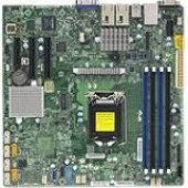 Supermicro X11SSH-TF Server Motherboard - Intel Chipset - Socket H4 LGA-1151 - Retail Pack - Micro ATX - 1 x Processor Support - 64 GB DDR4 SDRAM Maximum RAM - 2.13 GHz, 1.87 GHz, 1.60 GHz Memory Speed Supported - DIMM, UDIMM - 4 x Memory Slots - Serial A