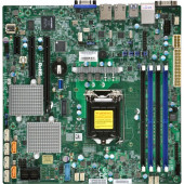 Supermicro X11SSL-CF Server Motherboard - Intel Chipset - Socket H4 LGA-1151 - 64 GB DDR4 SDRAM Maximum RAM - DIMM, UDIMM - 4 x Memory Slots - Gigabit Ethernet - 2 x USB 3.0 Port - 6 x SATA Interfaces MBD-X11SSL-CF-B