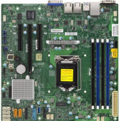 Supermicro X11SSL-F Server Motherboard - Intel Chipset - Socket H4 LGA-1151 - 64 GB DDR4 SDRAM Maximum RAM - DIMM, UDIMM - 4 x Memory Slots - Gigabit Ethernet - 2 x USB 3.0 Port - 6 x SATA Interfaces - TAA Compliance MBD-X11SSL-F-O