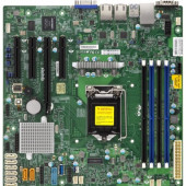 Supermicro X11SSL-F Server Motherboard - Intel Chipset - Socket H4 LGA-1151 - 64 GB DDR4 SDRAM Maximum RAM - DIMM, UDIMM - 4 x Memory Slots - Gigabit Ethernet - 2 x USB 3.0 Port - 6 x SATA Interfaces MBD-X11SSM-F-B