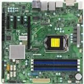 Supermicro X11SSQ Server Motherboard - Intel Chipset - Socket H4 LGA-1151 - OEM Pack - Micro ATX - 1 x Processor Support - 64 GB DDR4 SDRAM Maximum RAM - 2.13 GHz, 1.87 GHz, 1.60 GHz Memory Speed Supported - DIMM, UDIMM - 4 x Memory Slots - Serial ATA/600
