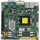Supermicro X11SSV-Q Desktop Motherboard - Intel Chipset - Socket H4 LGA-1151 - 32 GB DDR4 SDRAM Maximum RAM - DIMM, UDIMM - 2 x Memory Slots - Gigabit Ethernet - 4 x USB 3.0 Port - HDMI - DVI - 5 x SATA Interfaces MBD-X11SSV-Q-O
