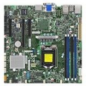 Supermicro X11SSZ-F Server Motherboard - Intel Chipset - Socket H4 LGA-1151 - Retail Pack - Micro ATX - 1 x Processor Support - 64 GB DDR4 SDRAM Maximum RAM - 2.13 GHz, 1.87 GHz, 1.60 GHz Memory Speed Supported - DIMM, UDIMM - 4 x Memory Slots - Serial AT