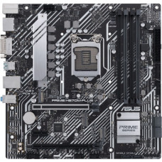 Asus Prime H570M-PLUS/CSM Desktop Motherboard - Intel Chipset - Socket LGA-1200 - Intel Optane Memory Ready - Micro ATX - Pentium Gold, Celeron, Core i5, Core i7, Core i9, Core i3 Processor Supported - 128 GB DDR4 SDRAM Maximum RAM - DIMM, UDIMM - 4 x Mem