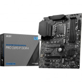 Micro-Star International  MSI Z690-P DDR4 Desktop Motherboard - Intel Chipset - Socket LGA-1700 - Intel Optane Memory Ready - ATX - Pentium Gold, Celeron, Core i5, Core i7, Core i9, Core i3 Processor Supported - 128 GB DDR4 SDRAM Maximum RAM - DIMM, UDIMM