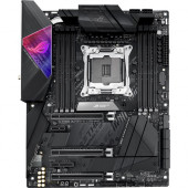 Asus ROG Strix Strix X299-E Gaming II Desktop Motherboard - Intel Chipset - Socket R4 LGA-2066 - 256 GB DDR4 SDRAM Maximum RAM - UDIMM, DIMM - 8 x Memory Slots - Gigabit Ethernet - Wireless LAN - IEEE 802.11 a/b/g/n/ac/ax - 5 x USB 3.1 Port - 2 x RJ-45 - 