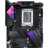 Asus ROG Strix TRX40-XE GAMING Desktop Motherboard - AMD Chipset - Socket sTRX4 - 256 GB DDR4 SDRAM Maximum RAM - UDIMM, DIMM - 8 x Memory Slots - Gigabit Ethernet - Wireless LAN - IEEE 802.11ax - 8 x USB 3.1 Port - 1 x RJ-45 - 8 x SATA Interfaces ROGSTRI