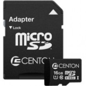 CENTON 16 GB Class 10 microSDHC - 5 Year Warranty - REACH, RoHS, WEEE Compliance S1-MSDHC10-16GTAA