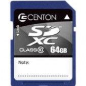 CENTON 64 GB Class 10 SDHC - 5 Year Warranty - REACH, RoHS Compliance S1-SDXC10-64G