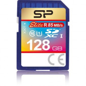 Silicon Power Elite 128 GB SDXC - Class 10/UHS-I - 85 MB/s Read - 15 MB/s Write1 Pack - Retail SP128GBSDXAU1V10