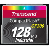 Transcend 128 MB CompactFlash - 57 MB/s Read - 38 MB/s Write - 300x Memory Speed - 2 Year Warranty - RoHS Compliance TS128MCF300