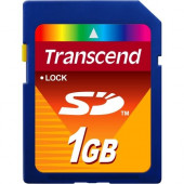 Transcend 1 GB SD - 17 MB/s Read - 13 MB/s Write - PFOS, REACH, RoHS, WEEE Compliance TS1GSD100I