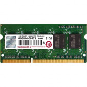 Transcend 2GB DDR3 1333 ECC-SO-DIMM CL9 1Rx8 IND - 2 GB (1 x 2 GB) - DDR3-1333/PC3-10600 DDR3 SDRAM - CL9 - 1.50 V - ECC - Unbuffered - 204-pin - SoDIMM TS256MSK72V3N-I