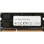 V7 8GB DDR3 SDRAM Memory Module - For Notebook - 8 GB - DDR3-1600/PC3L-12800 DDR3 SDRAM - CL11 - 1.50 V - TAA Compliant - Non-ECC - Unbuffered - 204-pin - SoDIMM 1600DDR3S-8GB