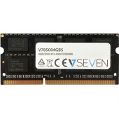 V7 4GB DDR3 PC3-8500 - 1066mhz SO DIMM Notebook Memory Module - 85004GBS - For Notebook - 4 GB - DDR3-1066/PC3-8500 DDR3 SDRAM - CL7 - Unbuffered - 204-pin - SoDIMM 85004GBS