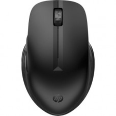 HP 435 Multi-Device Wireless Mouse - SurfaceTrack - Wireless - Bluetooth/Radio Frequency - Yes - Jack Black - 1 Pack - USB Type A - 4000 dpi - Scroll Wheel - 5 Button(s) - Symmetrical 3B4Q5AA#ABA
