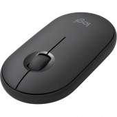 Logitech Pebble i345 Mouse - Wireless - Bluetooth - Graphite - 1000 dpi - Scroll Wheel - 3 Button(s) - TAA Compliance 910-005948