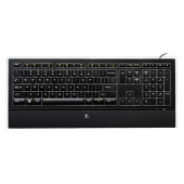 Logitech Illuminated Keyboard - USB - QWERTY - RoHS, TAA Compliance 920-000914