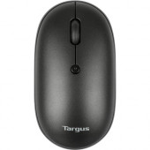 Targus Compact Multi-Device Antimicrobial Wireless Mouse - Wireless - Bluetooth/Radio Frequency - 2.40 GHz - Black - 3 Button(s) - Symmetrical AMB581GL