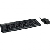 Microsoft Wired Desktop 600 Keyboard and Mouse - Keyboard - Cable - Mouse - Optical APB-00001